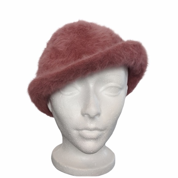 Vintage angora wool fedora